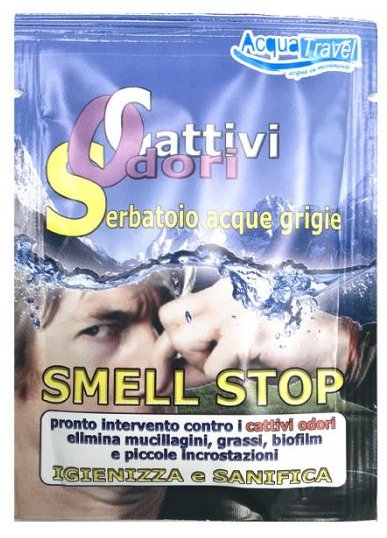 Acquatravel SMELL STOP Anti Odori per Serbatoio Acque Grigie