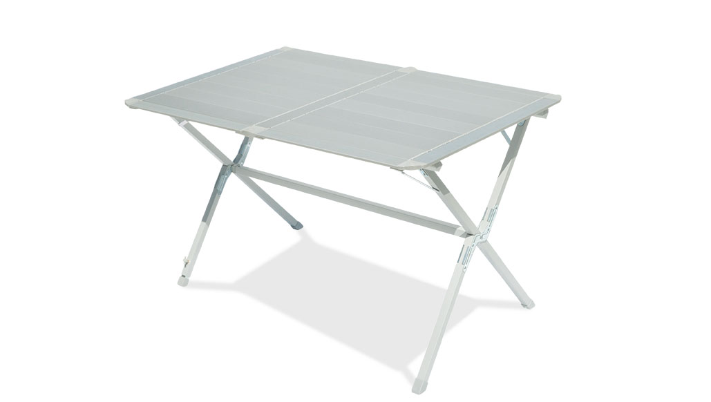Tavolo da Campeggio in Alluminio Anodizzato Modus 120 Cm.120x80