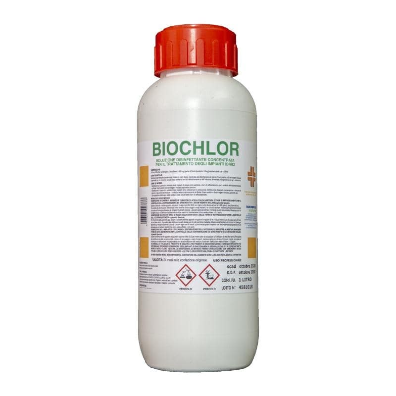 Biochlor Acque Chiare Disinfettante con Siringa 1 Lt.