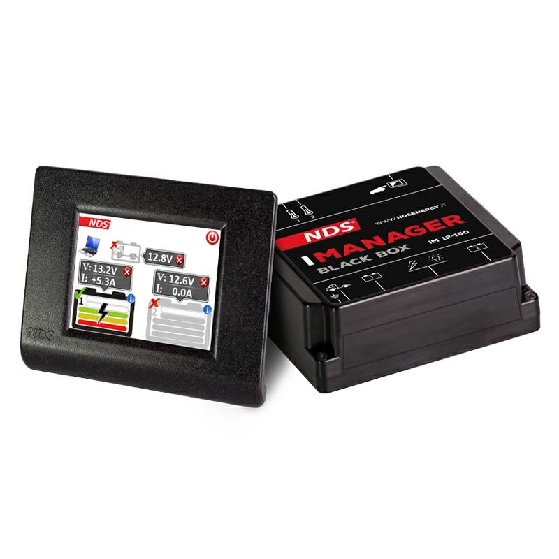 NDS IM 12-150 i-Manager 12V con DISPLAY TOUCH