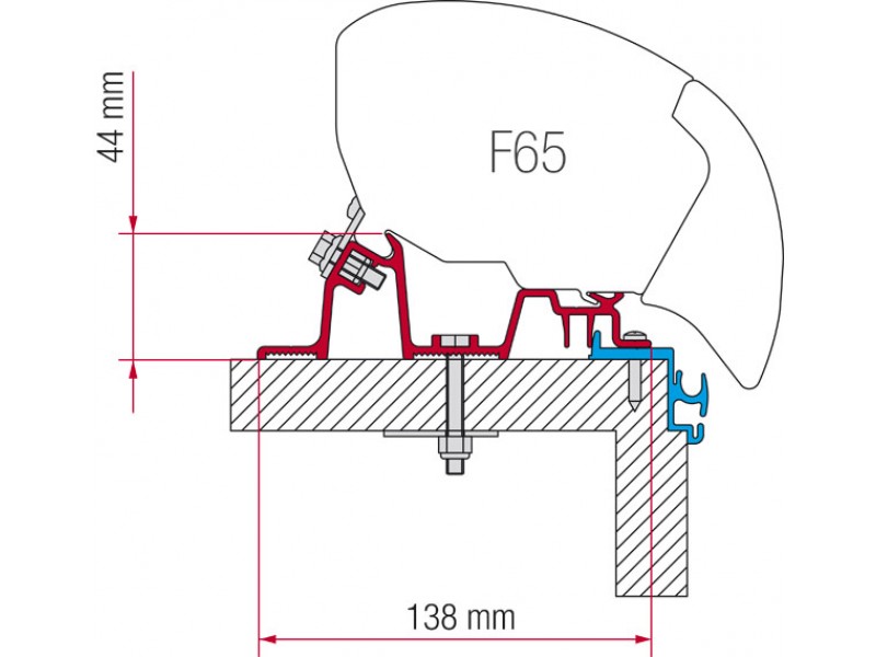 Kit Staffe per F80/F65 HOBBY EXCELLENT - Clicca l'immagine per chiudere