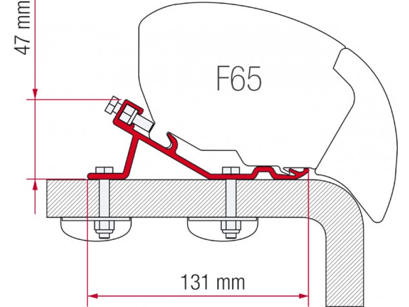 Kit Staffe per F80/F65 STANDARD - Clicca l'immagine per chiudere