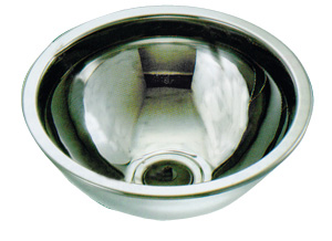 Lavello in Acciaio Inox Semisferico Diametro Esterno mm.390