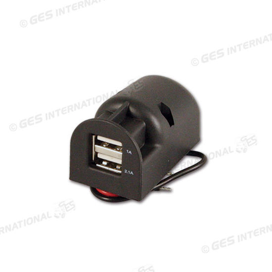 Spinotto accendisigari adattatore 12V USB 5V 3A 2.0 - type C camper Prese e  spine