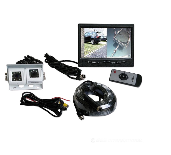 Kit Retrocamera con Monitor Occhio Doppio Monitor 7" - Clicca l'immagine per chiudere